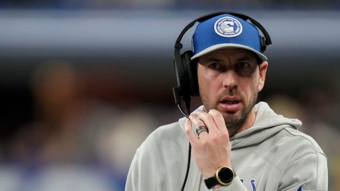 Indianapolis Colts coach Shane Steichen
